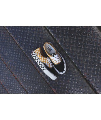 Vans Authentic SF Checkerboard - Black / Sunflower Faites des économies