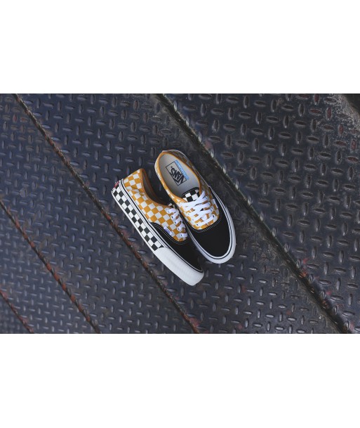 Vans Authentic SF Checkerboard - Black / Sunflower Faites des économies