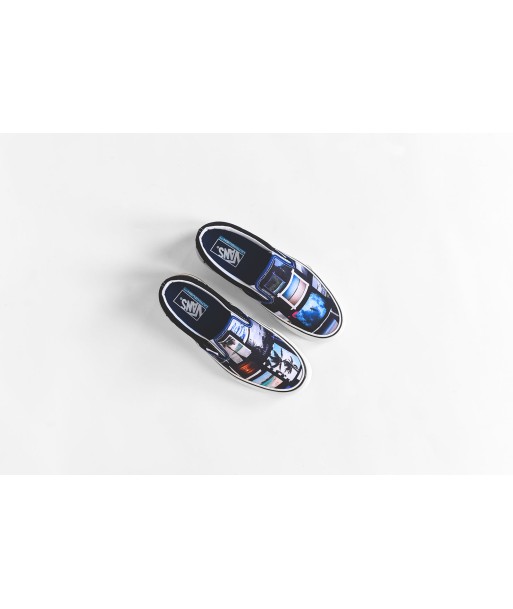 Vans x Daniel Russo Classic Slip-On SF - Black / Blue l'évolution des habitudes 