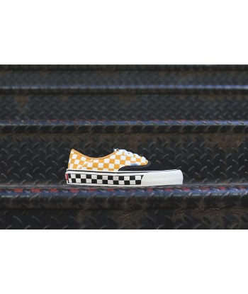 Vans Authentic SF Checkerboard - Black / Sunflower Faites des économies