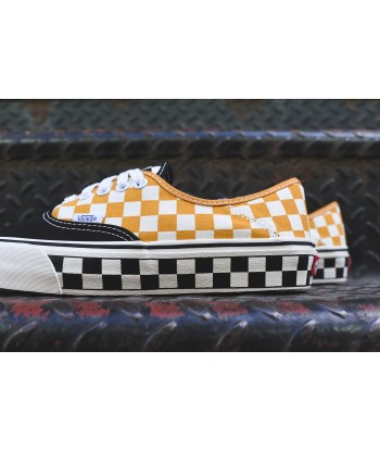 Vans Authentic SF Checkerboard - Black / Sunflower Faites des économies