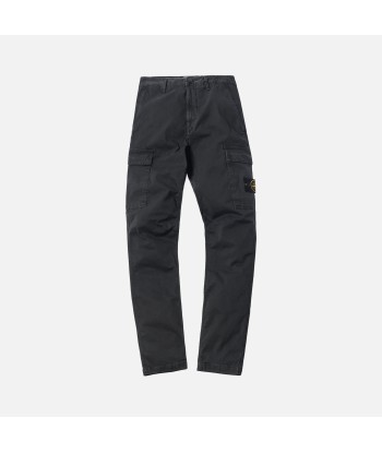 Stone Island Garment Dyed Stretch Cotton Cargo Pant - Anthracite la colonne vertébrale