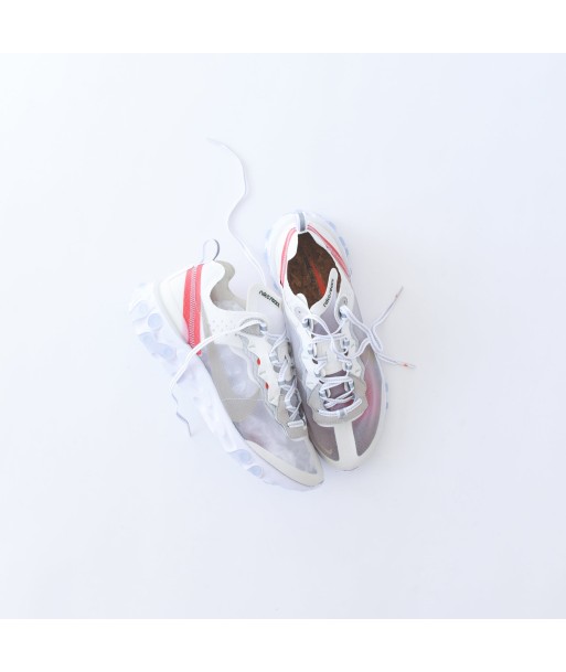 Nike React Element 87 - Sail / Light Bone / White / Barely Volt france