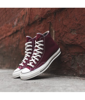 Converse Chuck Taylor 70s High - Burgundy / White les ligaments