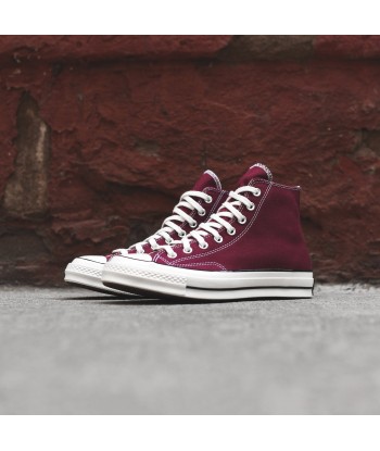 Converse Chuck Taylor 70s High - Burgundy / White les ligaments