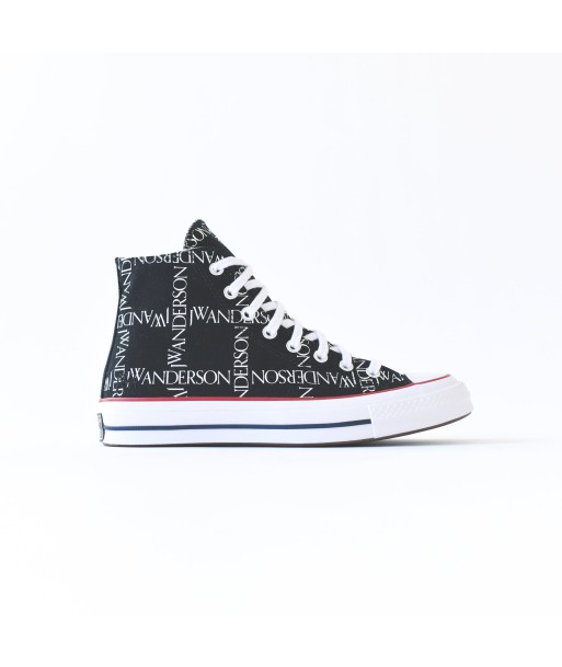 Converse x JW Anderson Chuck 70 High - Black / White / Insignia Red Faites des économies