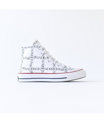 Converse x JW Anderson Chuck 70 High - White / Black / Insignia Red en stock