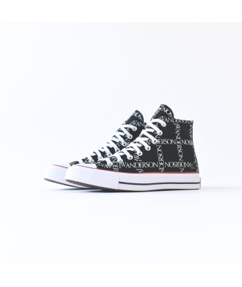 Converse x JW Anderson Chuck 70 High - Black / White / Insignia Red Faites des économies