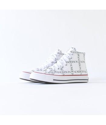 Converse x JW Anderson Chuck 70 High - White / Black / Insignia Red en stock