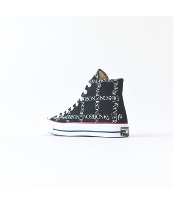 Converse x JW Anderson Chuck 70 High - Black / White / Insignia Red Faites des économies