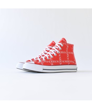 Converse x JW Anderson Chuck 70 High - Flame Scarlet / White pas cheres