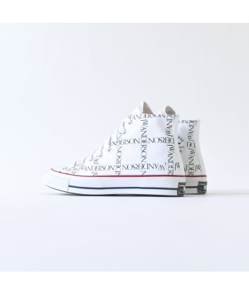 Converse x JW Anderson Chuck 70 High - White / Black / Insignia Red en stock