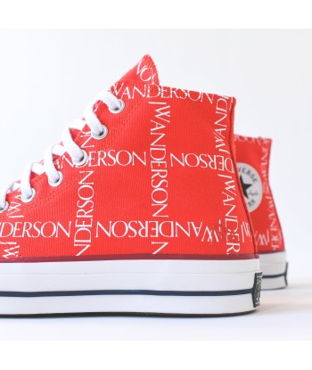 Converse x JW Anderson Chuck 70 High - Flame Scarlet / White pas cheres