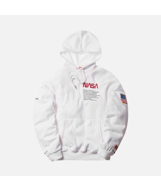 Heron Preston x NASA Hoodie - White / Orange de France