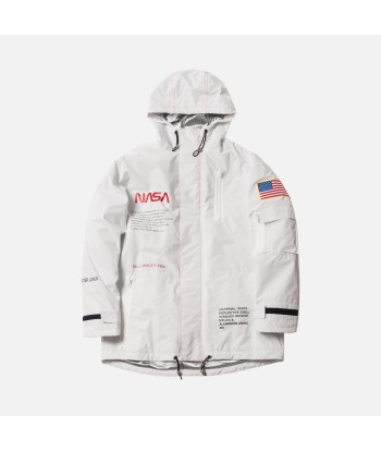 Heron Preston x NASA High Tech Parka - White / Orange pas cher