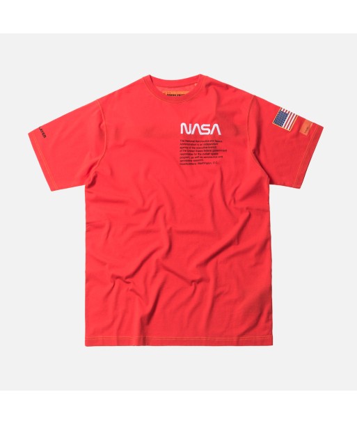 Heron Preston x NASA Jersey Tee - Red / Orange livraison et retour toujours gratuits