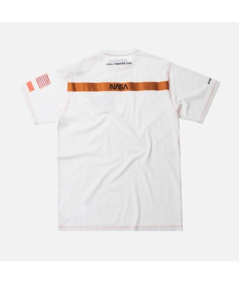 Heron Preston x NASA Jersey Tee - White / Orange sur le site 