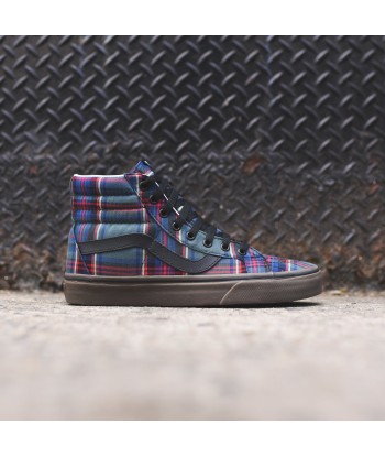 Vans Sk8-Hi - Green Plaid / Gum livraison et retour toujours gratuits