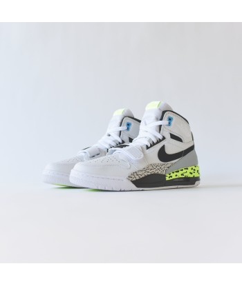 Nike Air Jordan Legacy 312 - White / Black / Volt / Vivid Blue outlet