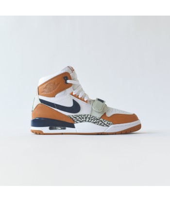 Nike Air Jordan Legacy 312 - White / Midnight Navy / Ginger les ligaments