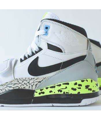 Nike Air Jordan Legacy 312 - White / Black / Volt / Vivid Blue outlet