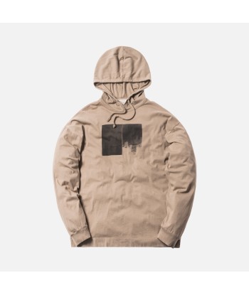 1017 ALYX 9SM L/S Hooded Tee - Taupe destockage