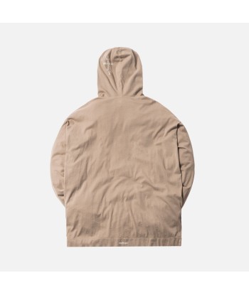 1017 ALYX 9SM L/S Hooded Tee - Taupe destockage