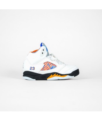 Nike Pre-School Air Jordan 5 Retro - Sail / Racer Blue / Cone Black Toutes les collections ici