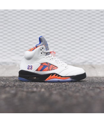 Nike TD Air Jordan 5 Retro - Sail / Racer Blue / Cone Black en ligne