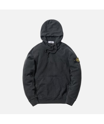 Stone Island Garment Dyed Old Effect Hoodie - Antracite chez Cornerstreet bien 