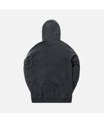 Stone Island Garment Dyed Old Effect Hoodie - Antracite chez Cornerstreet bien 