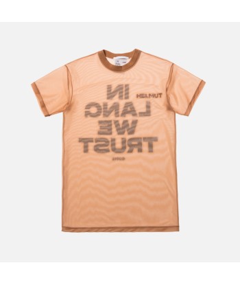 Helmut Lang Little Tee With Print - Dune prix pour 