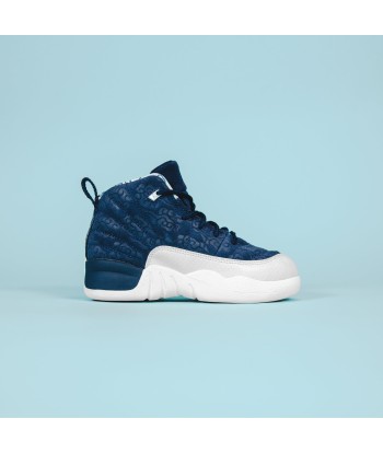 Nike PS Air Jordan 12 - Navy / White rembourrage situé sous