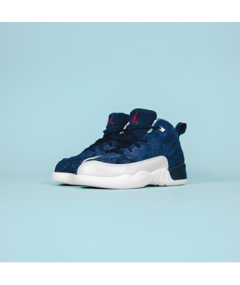 Nike PS Air Jordan 12 - Navy / White rembourrage situé sous