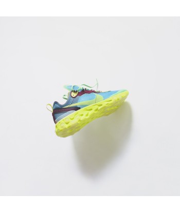 Nike x Undercover React Element 87 - Lakeside / Electric Yellow votre