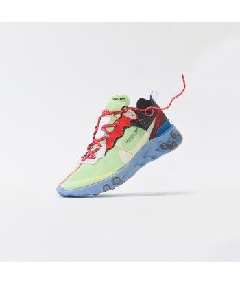 Nike x Undercover React Element 87 - Volt / University Red Comment ça marche