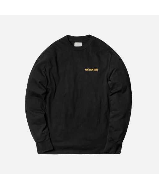 Aimé Leon Dore L/S Logo Tee - Black en ligne des produits 