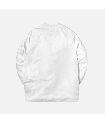 Aimé Leon Dore L/S Mockneck w/ Dimebag Pocket - White offre 