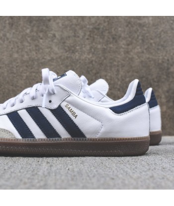 adidas Originals Samba - White / Collegiate Navy pas cher chine