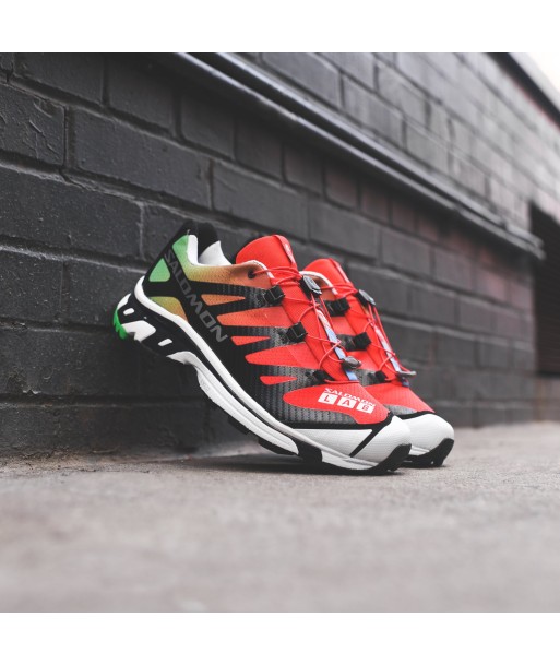 Salomon x The Broken Arm SLAB XT-4 - Fiery Red / Fern Green / White Par le système avancé 