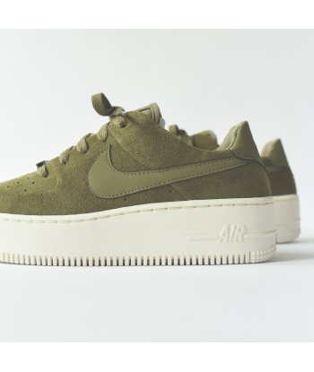 Nike WMNS Air Force 1 Sage Low - Olive / White hantent personnes