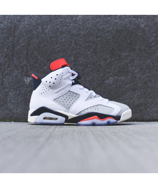 Nike Air Jordan 6 Retro - White / Infrared / Neutral Grey l'évolution des habitudes 