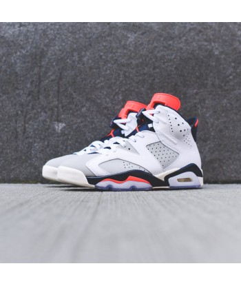 Nike Air Jordan 6 Retro - White / Infrared / Neutral Grey l'évolution des habitudes 