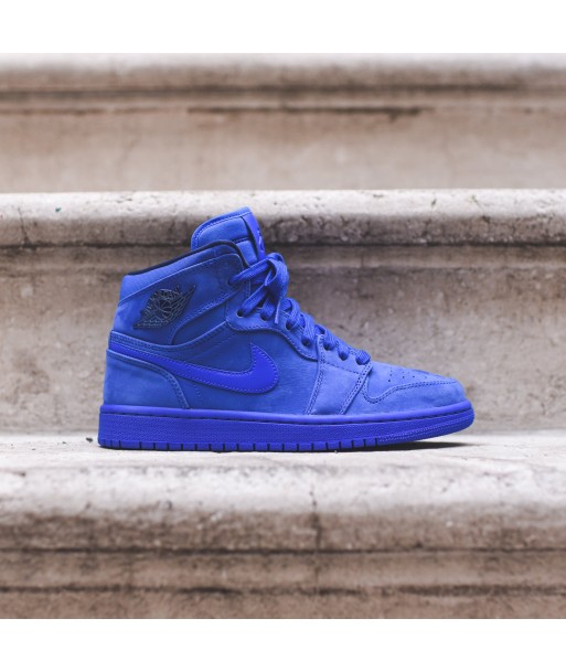 Nike WMNS Air Jordan 1 Retro High Premium - Blue Void / Racer Blue pas chere