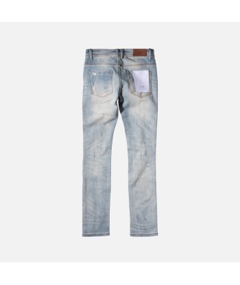 Stampd Distressed Skinny Fit Denim - Light Indigo 2 - 3 jours ouvrés.