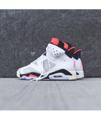 Nike Air Jordan 6 Retro - White / Infrared / Neutral Grey l'évolution des habitudes 