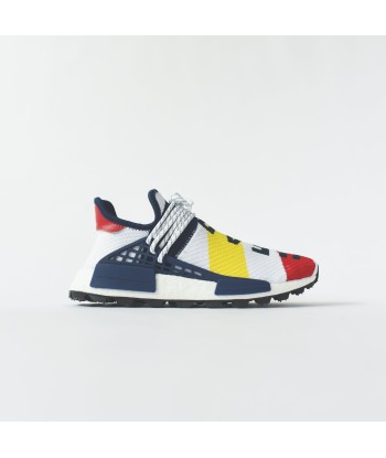 adidas Consortium x Pharrell Williams BBC Hu NMD - White / Scarlet / Bright Yellow chez Cornerstreet bien 