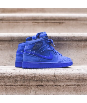 Nike WMNS Air Jordan 1 Retro High Premium - Blue Void / Racer Blue pas chere