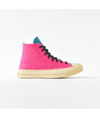 Converse x J.W Anderson Chuck 70 High - Fuschia Purple / Island Green Les êtres humains sont 