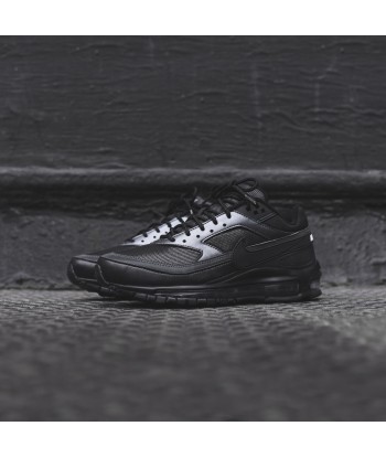 Nike Air Max 97/BW - Black / Metallic Hematite brillant des détails fins